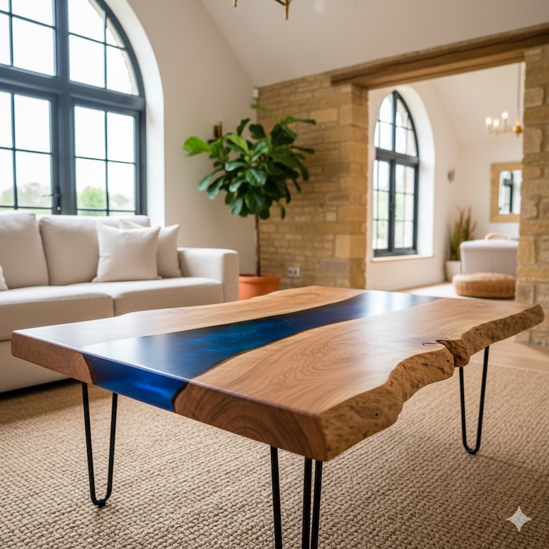 Blue River Coffee Table